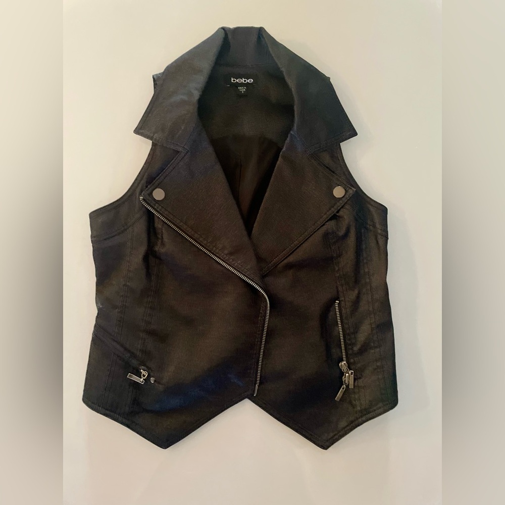 Vintage Bebe Early 2000s Women’s Vest - Size Small - Excellent Condition